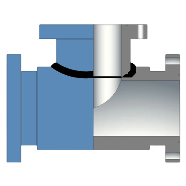 NMS catalogue illustration: Tee Flange