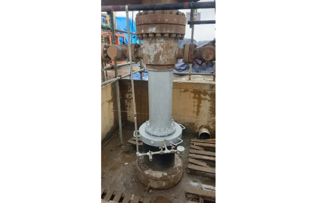 Casing Clamp Installation Services — NMS equipment and services